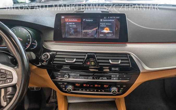 BMW Seria 5 cena 169000 przebieg: 179723, rok produkcji 2018 z Wejherowo małe 781